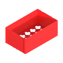 Render of MODULITH 270 Gridfinity Decor Drawer - 2W-2H